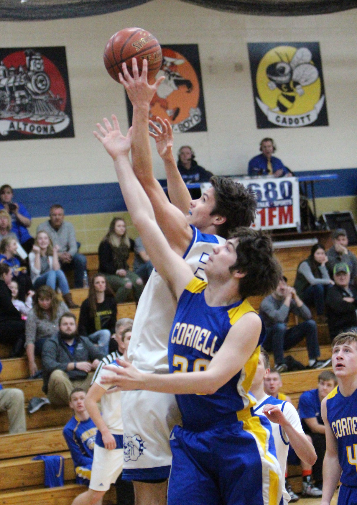 Cornell at McDonell boys basketball 2-27-18